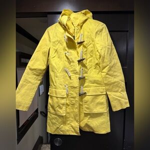 Boden Yellow Women's Utility Jacket with Toggles
